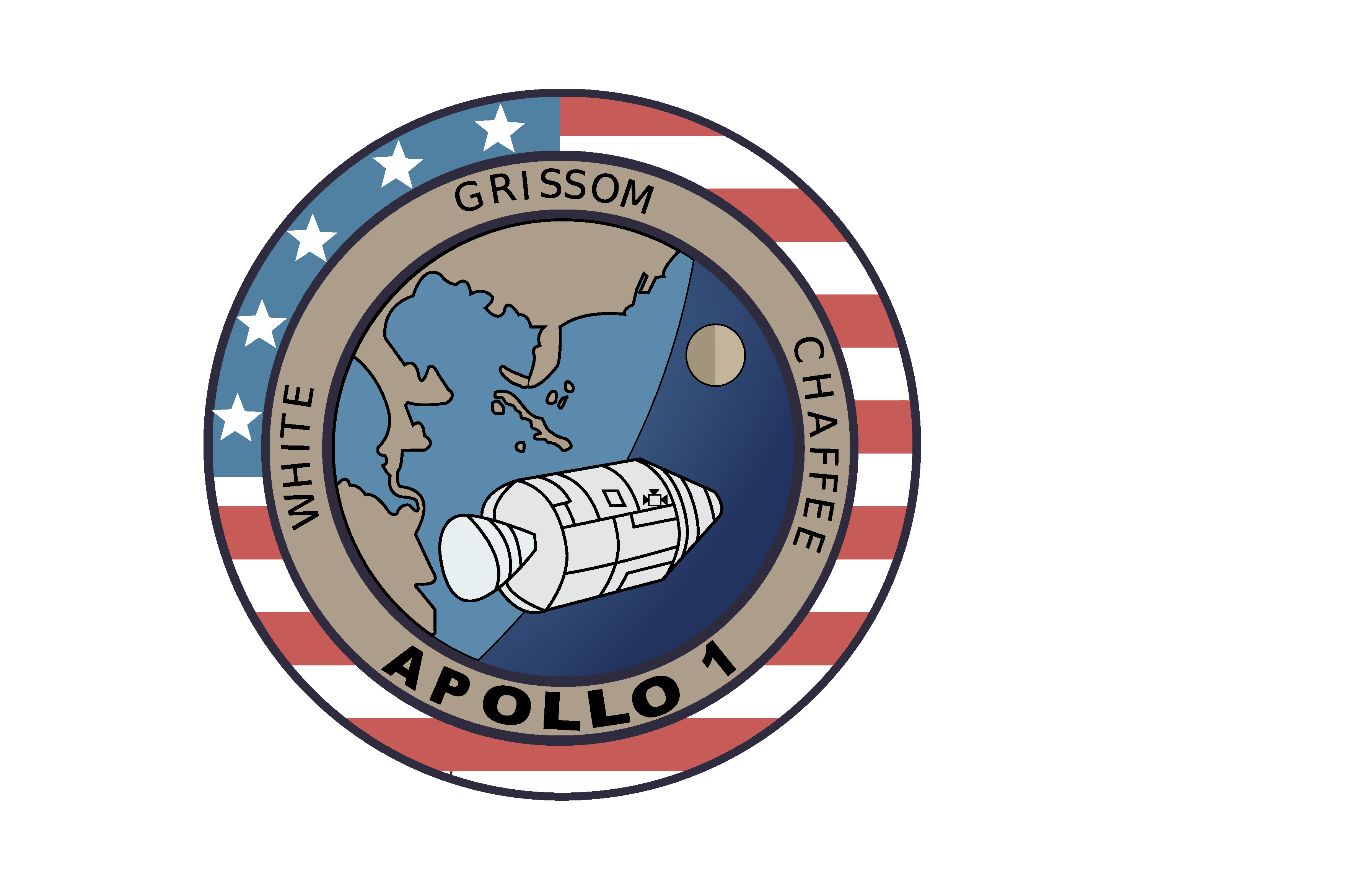 Apollo 1 Logo Vector Logo